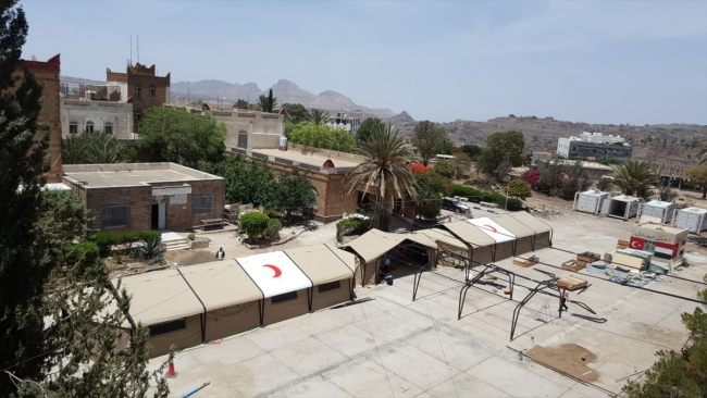 Türkiye’den Yemen’e sahra hastanesi